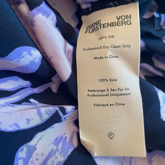 Diane von Furstenberg Joyce Silk Dress Size XS - Picture 10 of 10